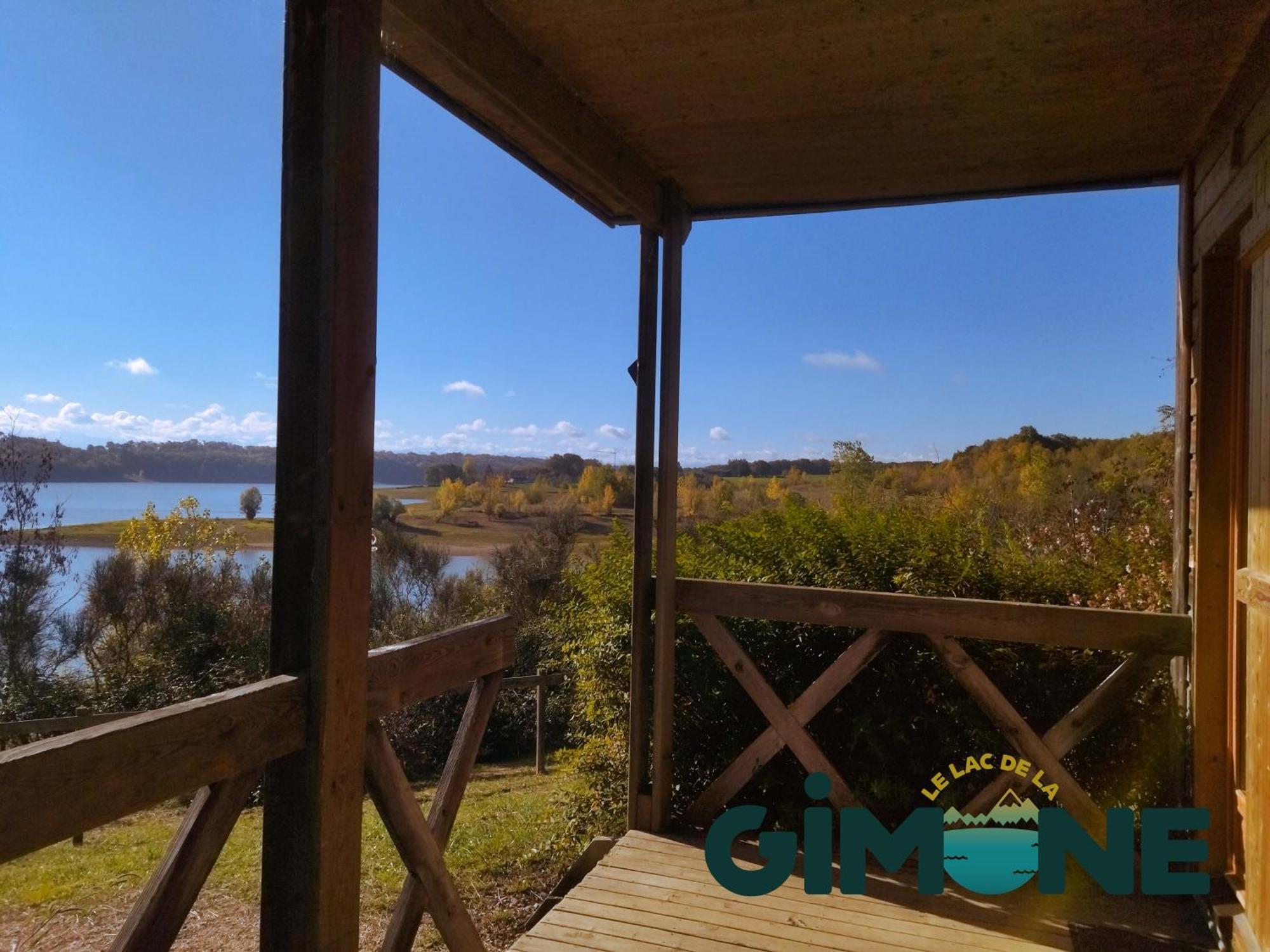 Les Chalets Du Lac De La Gimone Saint-Blancard Extérieur photo
